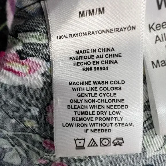 Lanz Of Salzburg Floral Elegant Dress Women’s Size Medium Boho Cottagecore - Picture 3 of 16